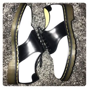Dr. Martens Black and White Shoe Men’s 12